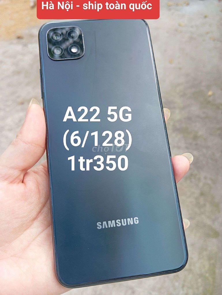Samsung A22 5G 6GB 128GB Đen. Mua bán Điện thoại tại Quận Nam Từ Liêm Hà Nội được đăng bởi ĐT cũ  hình 1