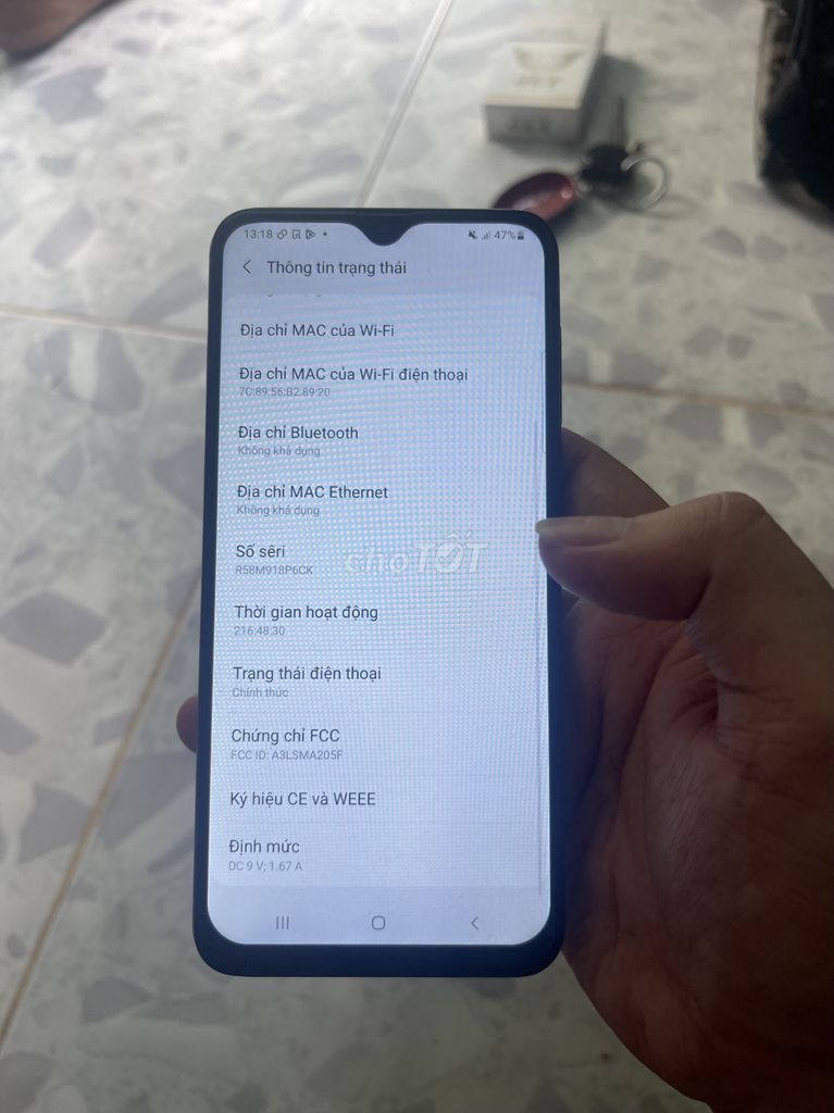 Điện thoại samsung galaxy A20. Mua bán Điện thoại tại Quận Bình Tân Tp Hồ Chí Minh được đăng bởi Ngọc Sơn hình 4