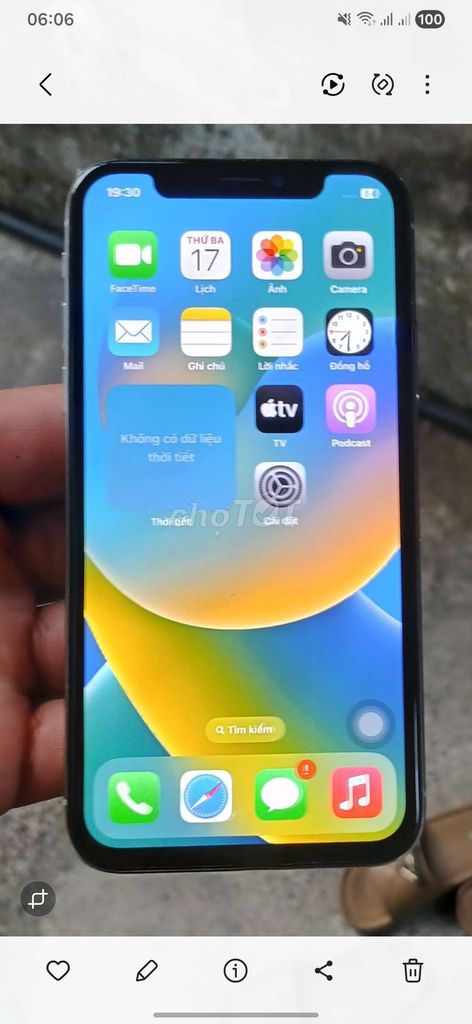 Apple iPhone X 256GB Đã sử dụng. Mua bán Điện thoại tại Quận 12 Tp Hồ Chí Minh được đăng bởi bích trăm  hình 1