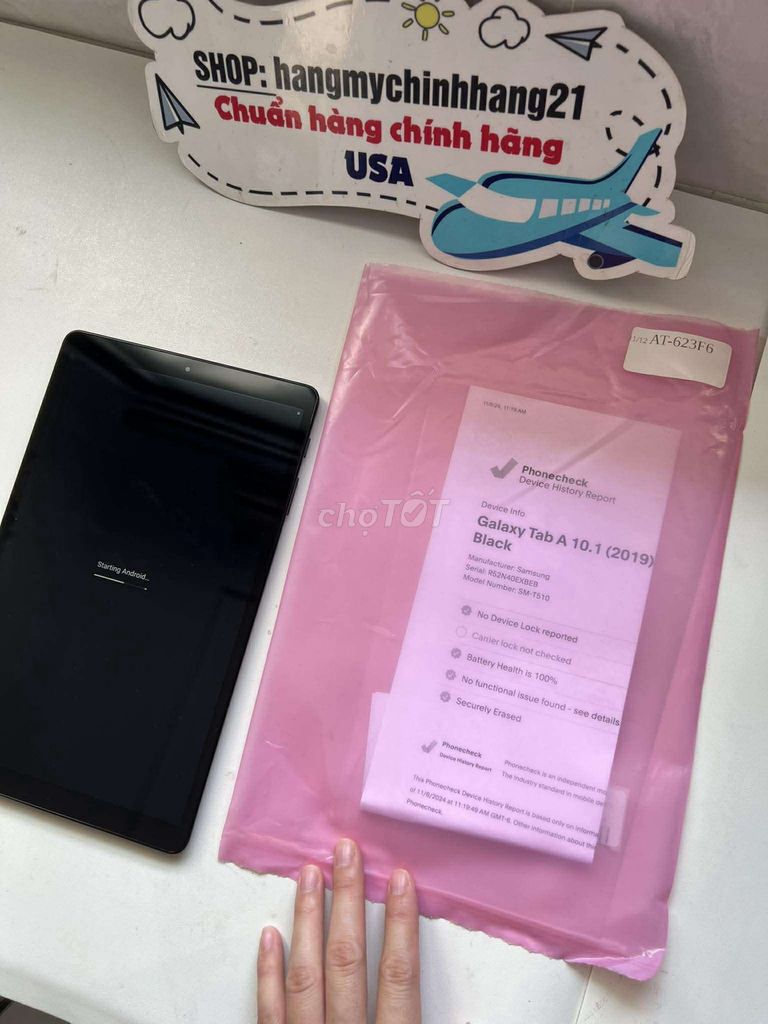 Samsung Galaxy Tab A 10.1 Đen. Mua bán Máy tính bảng tại Quận 10 Tp Hồ Chí Minh được đăng bởi Hoàng Văn Ngọc hình 1