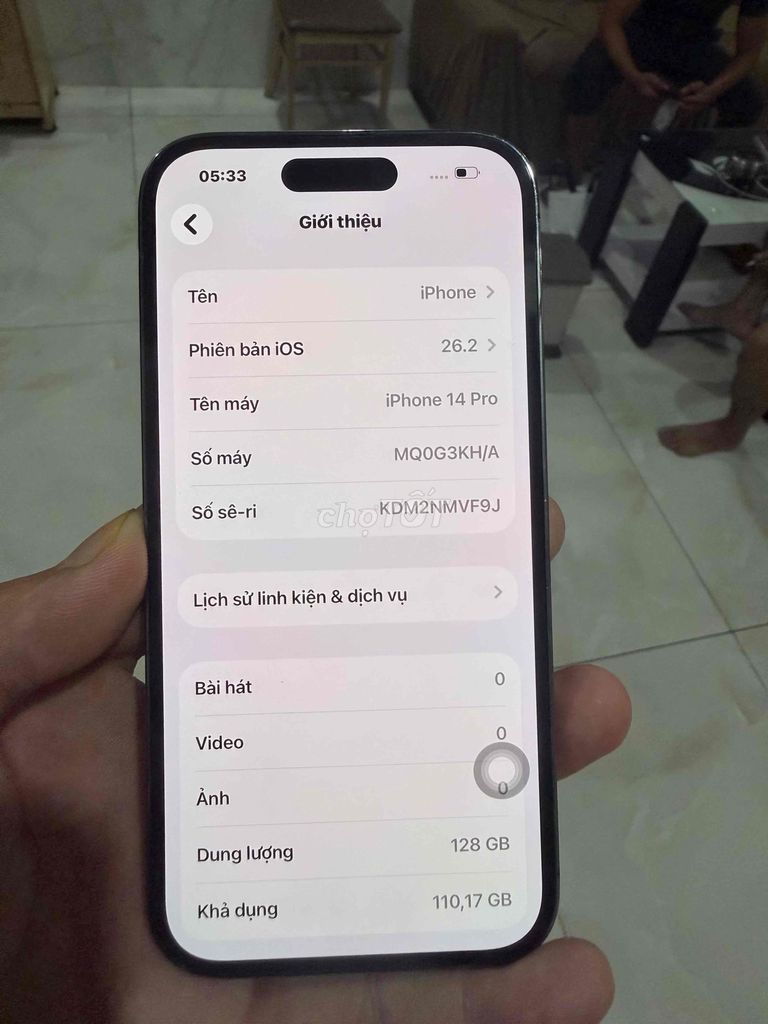 IPhone 14pro QT bản khay sim. Mua bán Điện thoại tại Thành phố Dĩ An Bình Dương được đăng bởi Việt Apple hình 1