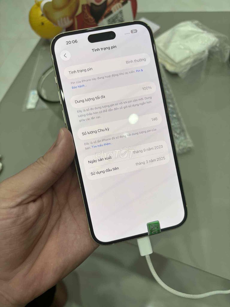 iPhone 15 Plus máy nữ dùng. Mua bán Điện thoại tại Quận Cầu Giấy Hà Nội được đăng bởi Kiều Trang hình 1