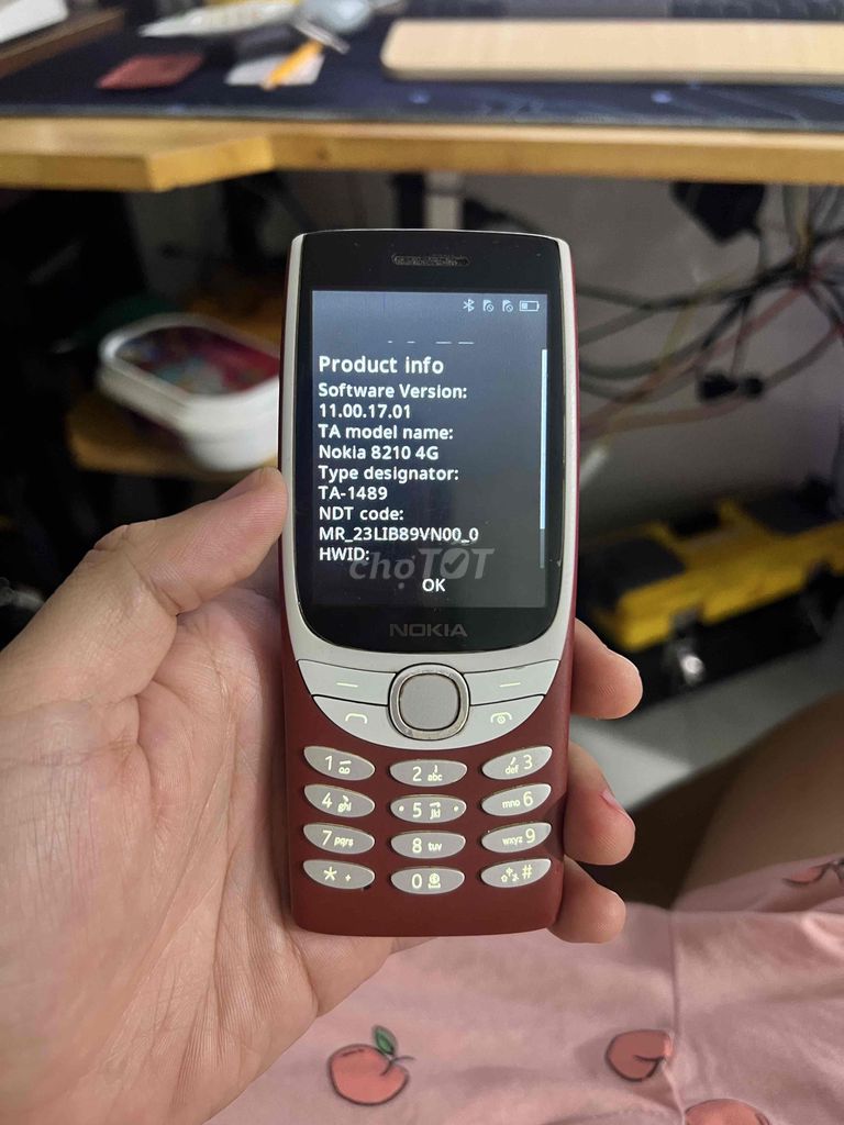 Nokia 8210 4G Đỏ. Mua bán Điện thoại tại Quận 4 Tp Hồ Chí Minh được đăng bởi Nam H hình 1