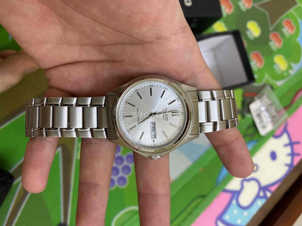 Casio MTP-1239D-7ADF Nam Bạc 39mm. Mua bán Đồng hồ tại Quận Bắc Từ Liêm Hà Nội được đăng bởi Hoàng VănThành hình 1