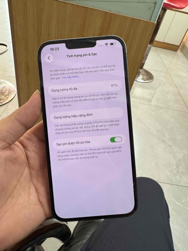 IPHONE 13PRO MAX 128G. Mua bán Điện thoại tại Huyện Bình Xuyên Vĩnh Phúc được đăng bởi Minh  hình 1