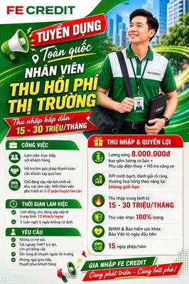 Nhân Viên Thu Hồi Phí Thị Trường - Sơn La