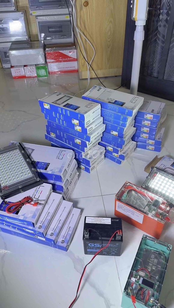 Đèn LED pha 50W 12V chữ nhật. Mua bán Đèn tại Thị xã Bình Minh Vĩnh Long được đăng bởi Mekong Solar  hình 1