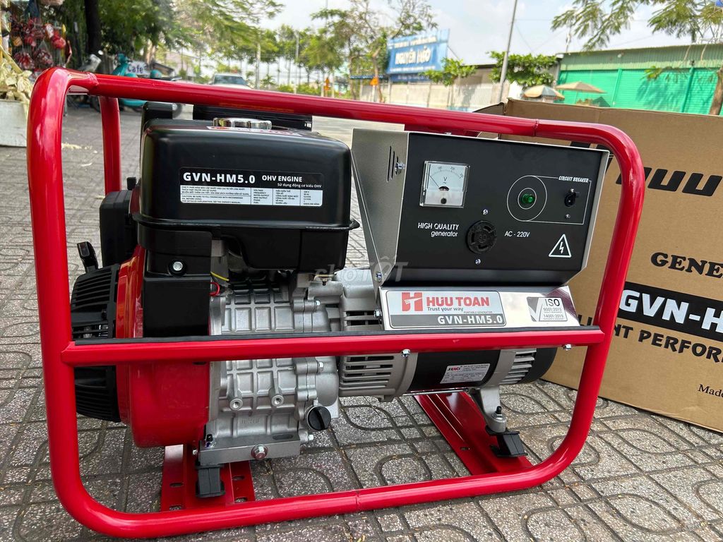 máy phát điện 5kw Hữu Toàn động cơ Mitsubishi. Mua bán Đồ chuyên dụng, Giống nuôi trồng tại Thành phố Thuận An Bình Dương được đăng bởi Máy móc thiết bị Nhật Anh Trung hình 1