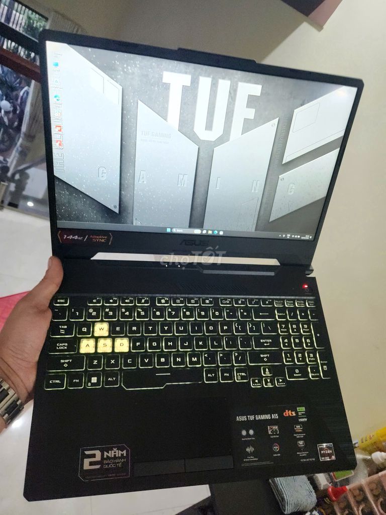ASUS Gaming A15 Ryzen 5 7535HS/8Gb/512Gb/RTX 2050. Mua bán Laptop tại Thành phố Buôn Ma Thuột Đắk Lắk được đăng bởi DH Computer hình 1