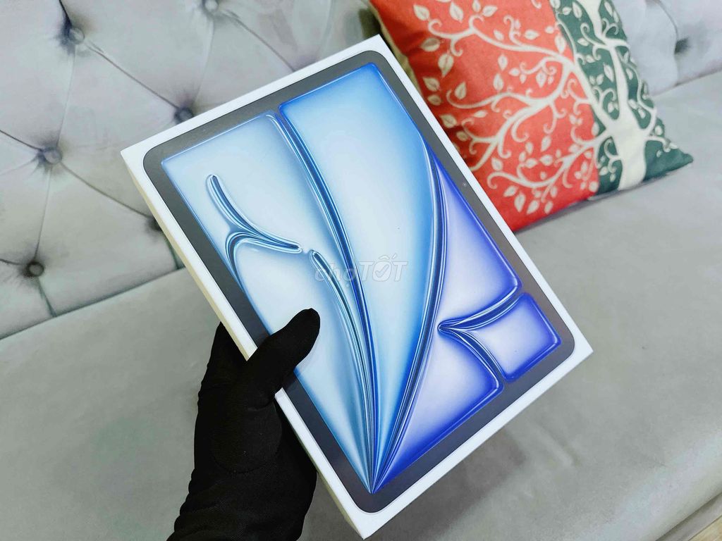 iPad Air7 M3 128G wifi Blue chính hãng VN new 100%. Mua bán Máy tính bảng tại Quận Hải Châu Đà Nẵng được đăng bởi Hoàng Anh Tuấn hình 1