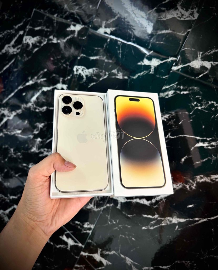 🍏IPHONE 14 PROMAX 256GB VN/A GOlD ZIN ỐC FULlBOX. Mua bán Điện thoại tại Quận Ninh Kiều Cần Thơ được đăng bởi  HVM APPLE STORE hình 1