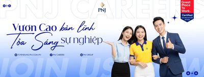 🔥 TUYỂN DỤNG CÔNG NHÂN – NHÀ MÁY PNJ LONG HẬU
