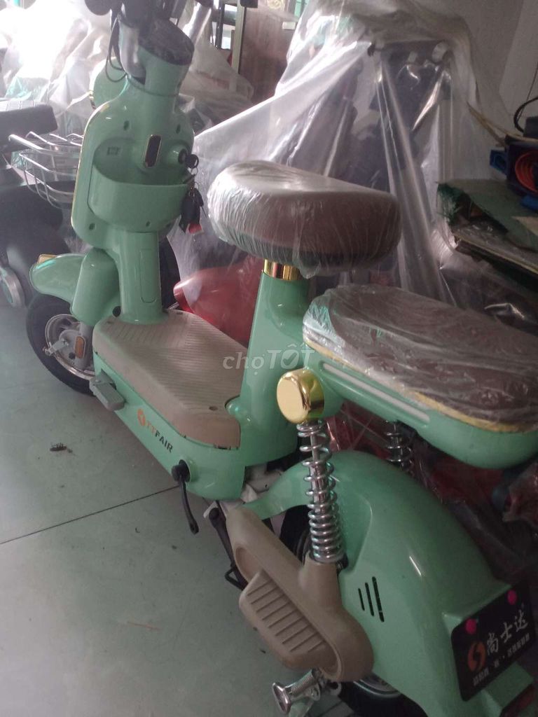 Xe đạp điện Moka giá học sinh. Mua bán Xe điện tại Huyện Hóc Môn Tp Hồ Chí Minh được đăng bởi Xe Điện Lam Anh hình 2