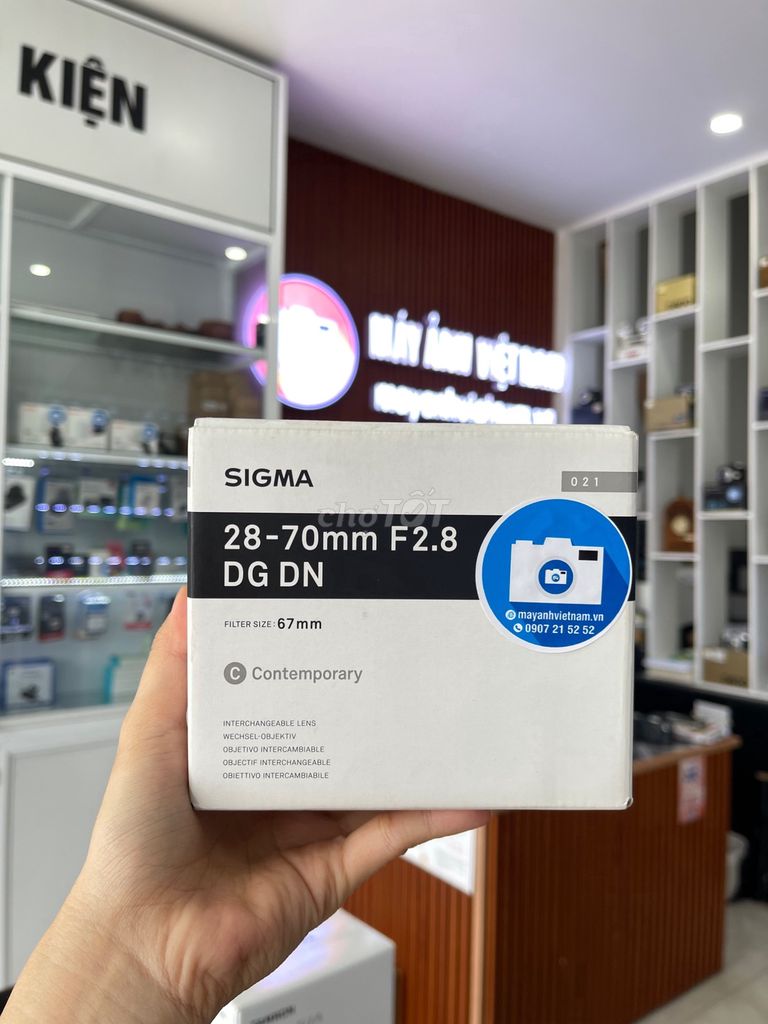 Ống kính Sigma 28-70mm F2.8 DG DN L-Mount Đen. Mua bán Máy ảnh, Máy quay tại Quận 1 Tp Hồ Chí Minh được đăng bởi Hòa Mc hình 1