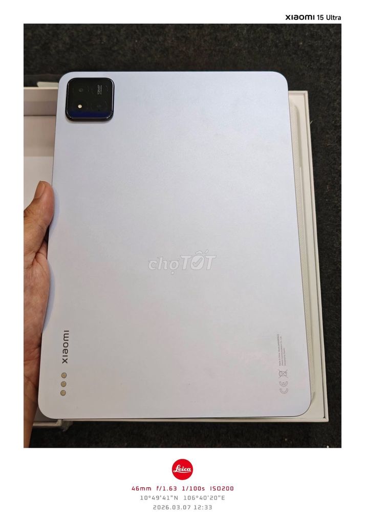 Xiaomi Pad 7 Bạc 8/256 hàng chĩnh hãng 99%. Mua bán Máy tính bảng tại Quận 7 Tp Hồ Chí Minh được đăng bởi Tên chưa cung cấp hình 1