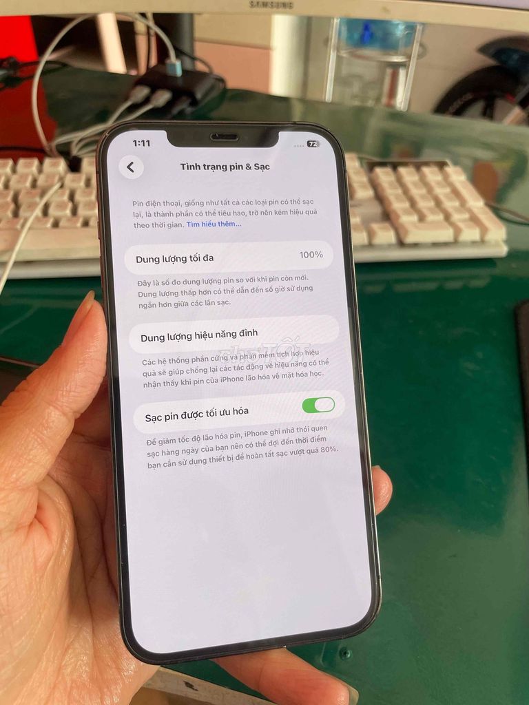 Apple iPhone 12 Pro 128GB Xám Đã dùng. Mua bán Điện thoại tại Huyện Hóc Môn Tp Hồ Chí Minh được đăng bởi Mr Tỉnh hình 1