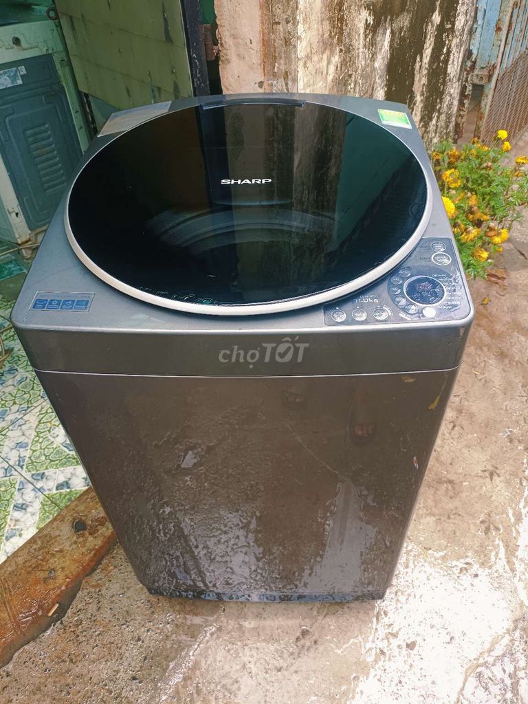 Thanh lý máy giặt Sharp 11kg đời cao mới 95%. Mua bán Máy giặt tại Quận Phú Nhuận Tp Hồ Chí Minh được đăng bởi Lê Cường  hình 1