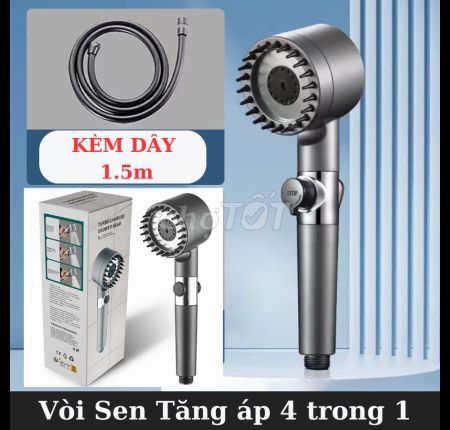 🚿 Vòi Tắm Hoa Sen Tăng Áp – MỚI 100%. Mua bán Thiết bị vệ sinh, nhà tắm tại Quận Bình Tân Tp Hồ Chí Minh được đăng bởi Kho Sỉ HappyBuy hình 1