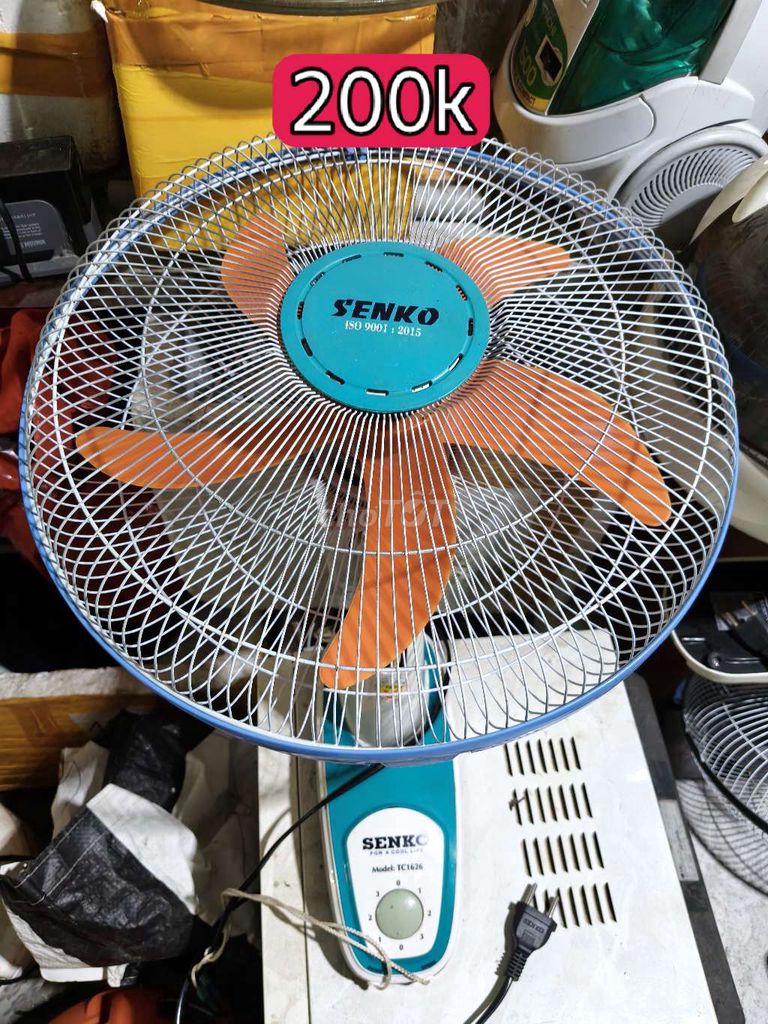 Quạt bàn Senko TC1626 Trắng, xanh, cam. Mua bán Quạt tại Thành phố Vũng Tàu Bà Rịa - Vũng Tàu được đăng bởi thu hiền hình 1