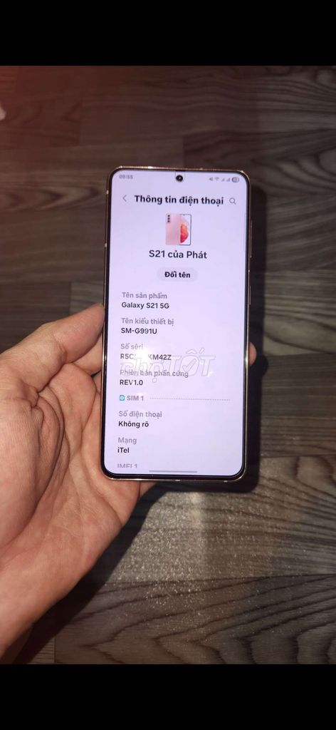 Samsung Galaxy S21 5G 128GB Hồng. Mua bán Điện thoại tại Quận 1 Tp Hồ Chí Minh được đăng bởi Cá Bống Ba Lâm 61 hình 1