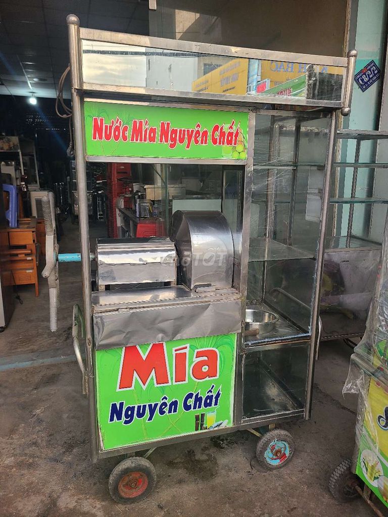 Xe nước mía tay quay mô tơ 2hp