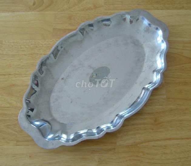 Khay hấp Inox bầu dục 40x25cm. Mua bán Dụng cụ nhà bếp tại Quận Hai Bà Trưng Hà Nội được đăng bởi Mi Chu hình 1