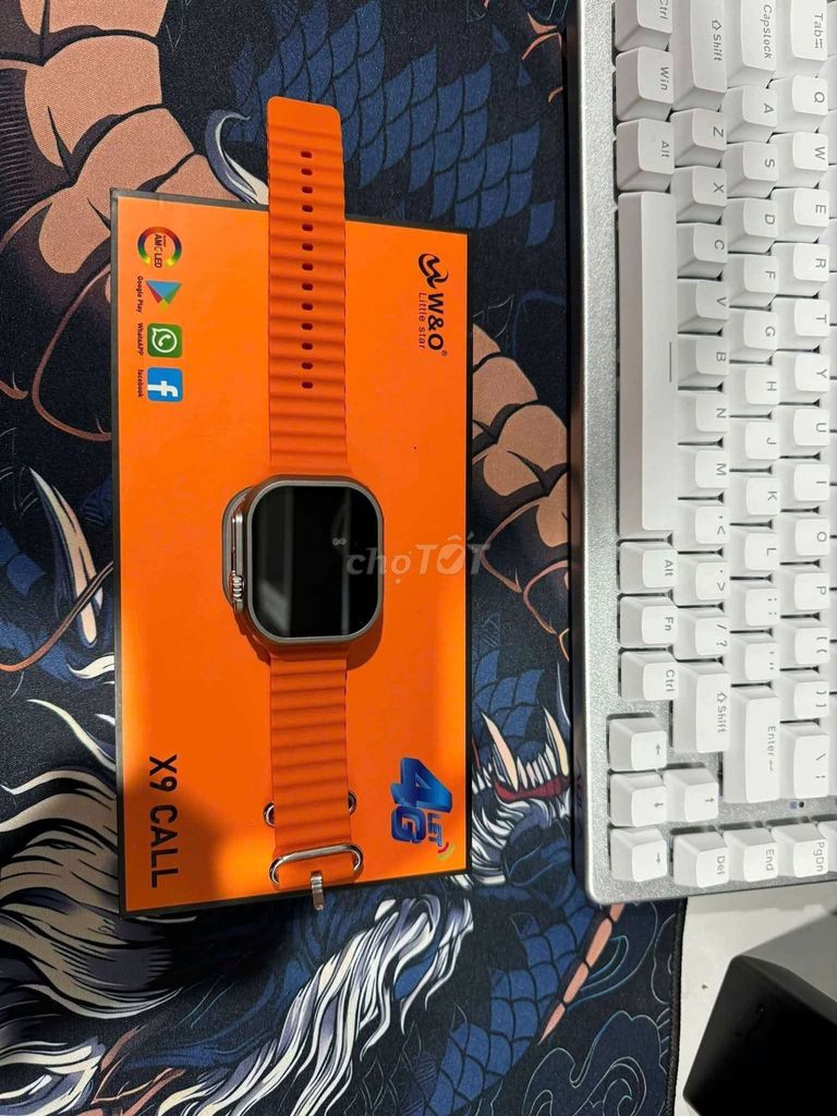 W&O X9 Call 4G Cam. Mua bán Thiết bị đeo thông minh tại Huyện Yên Phong Bắc Ninh được đăng bởi Lê Văn Thêm hình 1