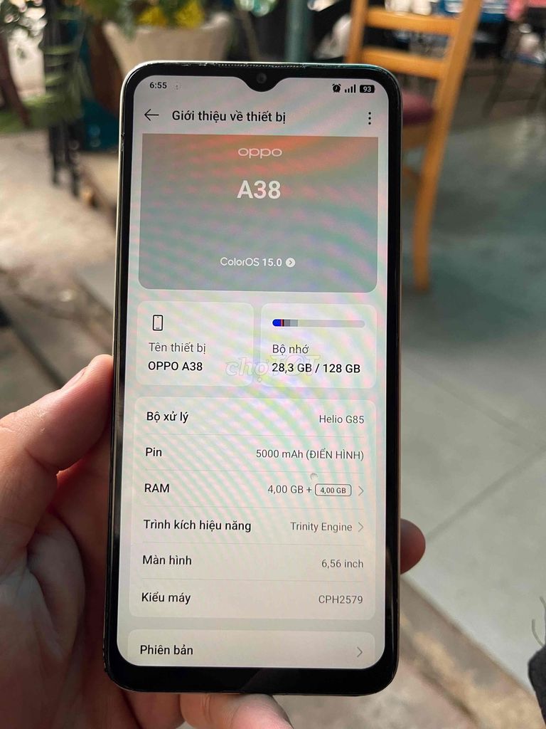 Oppo A38 4GB/128. Mua bán Điện thoại tại Quận Bình Thạnh Tp Hồ Chí Minh được đăng bởi Nhím Nhím hình 1