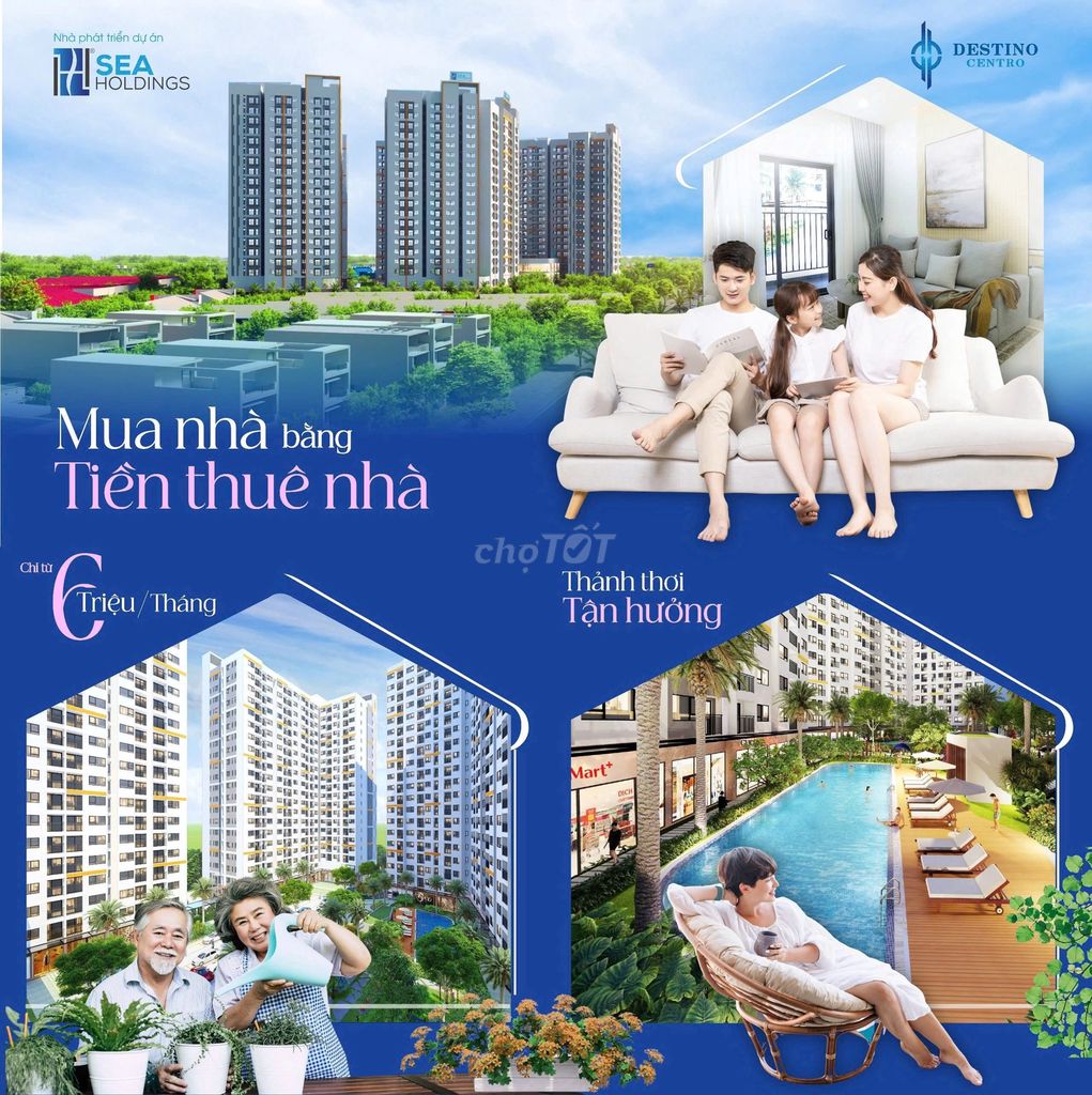 CHTM 49,71m - 2PN,1WC giá chỉ 1.4tỷ -Thanh toán chỉ 30% đến nhận nhà!