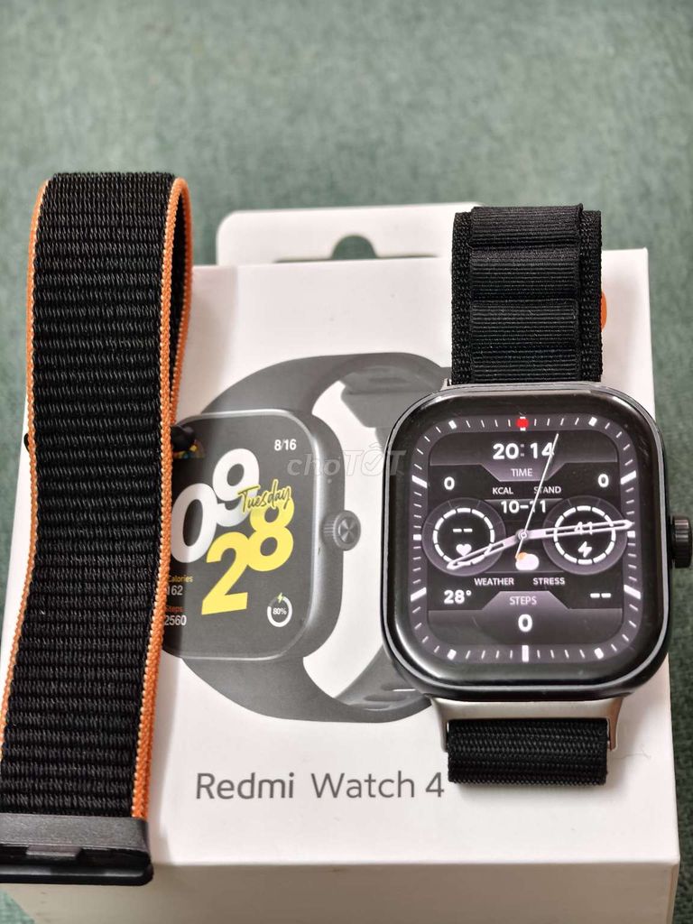Xiaomi Redmi Watch 4 chính hãng fullbox. Mua bán Thiết bị đeo thông minh tại Quận Sơn Trà Đà Nẵng được đăng bởi LamGiang hình 1