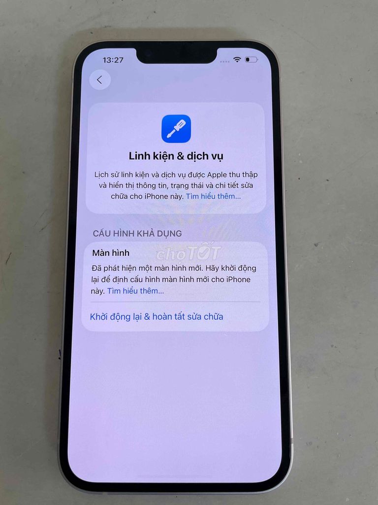 Apple iPhone 13 128GB Hồng Đã dùng. Mua bán Điện thoại tại Quận 6 Tp Hồ Chí Minh được đăng bởi Việt hình 1