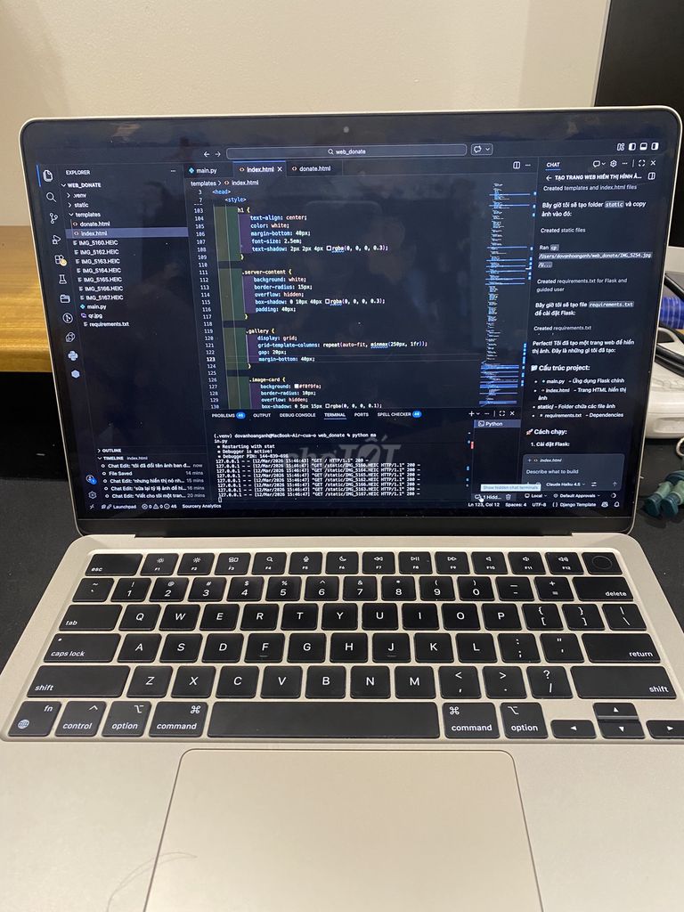 Apple Macbook Air M2 8GB/256GB Bạc. Mua bán Laptop tại Thành phố Thủ Đức Tp Hồ Chí Minh được đăng bởi Hoàng Anh Đỗ V hình 1