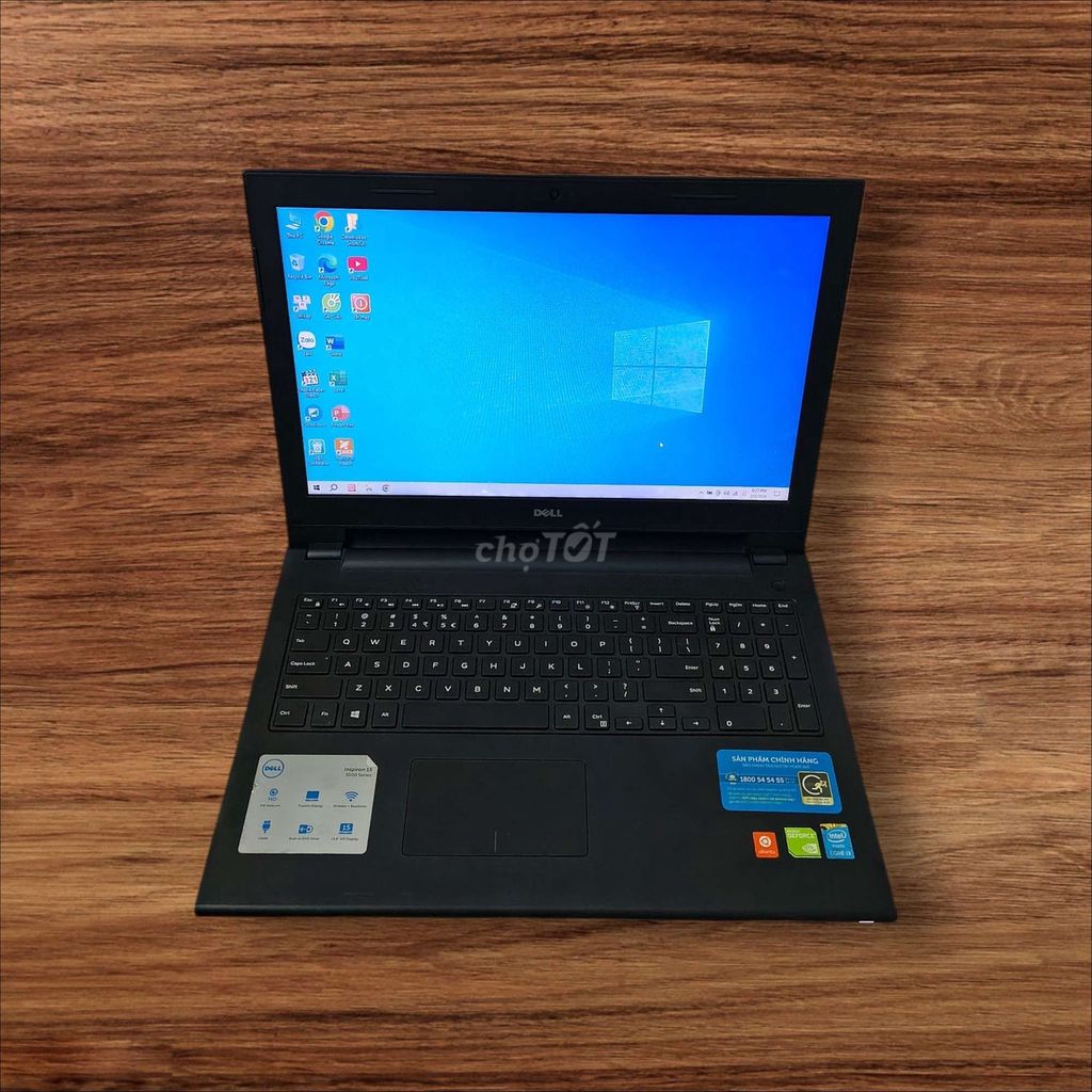 Dell Inspiron 15 i3-4004U 4GB/128GB Đen. Mua bán Laptop tại Huyện Đức Hòa Long An được đăng bởi Nguyễn Nhanh ICT hình 1