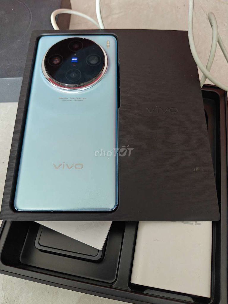 Vivo X100 Pro 256GB Xanh. Mua bán Điện thoại tại Huyện Châu Thành Bến Tre được đăng bởi đam mê công nghệ hình 1