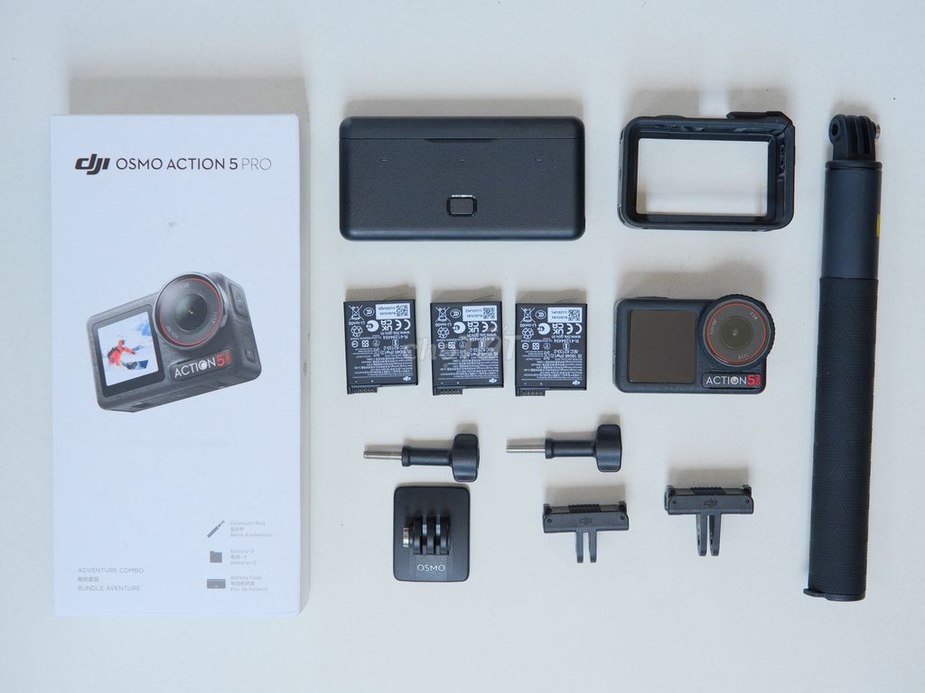 DJI Action 5 Pro adventure combo bh 4/2027. Mua bán Máy ảnh, Máy quay tại Quận Tân Phú Tp Hồ Chí Minh được đăng bởi TRAN TAN hình 1