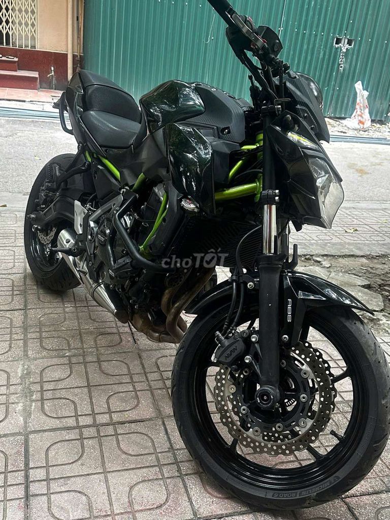 Kawasaki Z650 2018, черный
