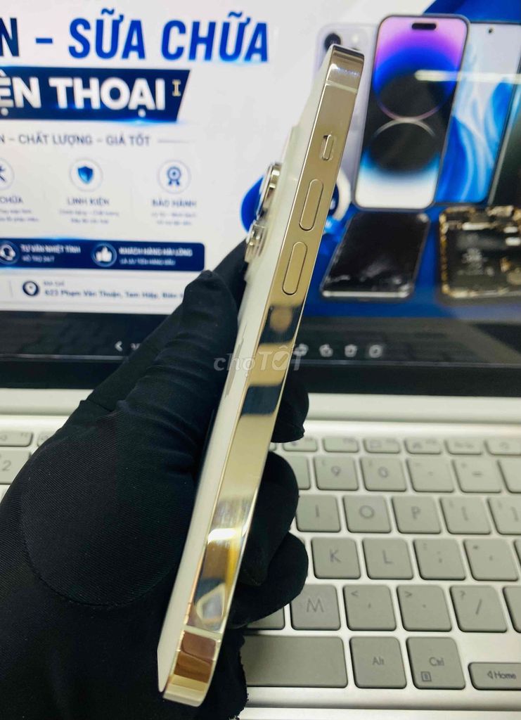 Apple iPhone 14 Pro 128GB Trắng Quốc Tế. Mua bán Điện thoại tại Thành phố Biên Hòa Đồng Nai được đăng bởi DT MOBILE BIÊN HOÀ hình 1