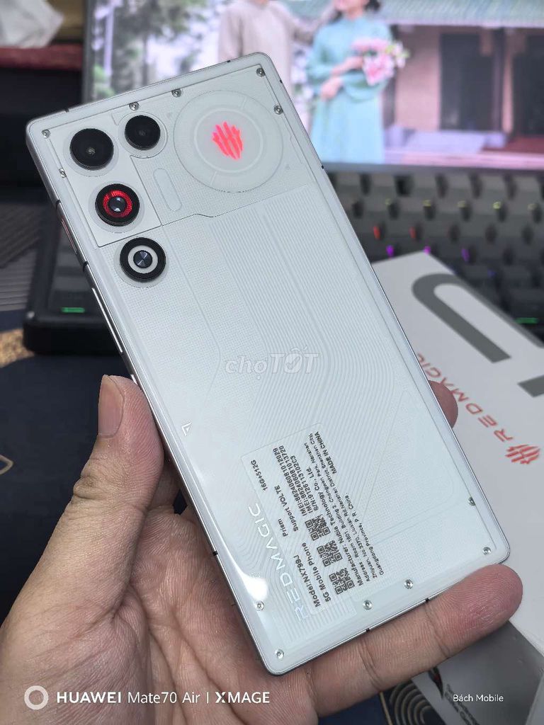 REDMAGIC 11 AIR 16GB/512GB Trắng FPT BH 2 NĂM. Mua bán Điện thoại tại Quận Ninh Kiều Cần Thơ được đăng bởi Bách Mobile hình 1