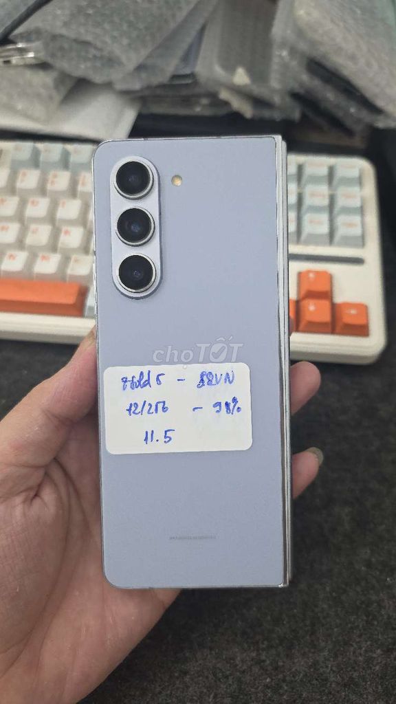 ZFold 5 256GB ssvn zin nét. Mua bán Điện thoại tại Quận Thanh Xuân Hà Nội được đăng bởi Shandp thanh xuân hình 1
