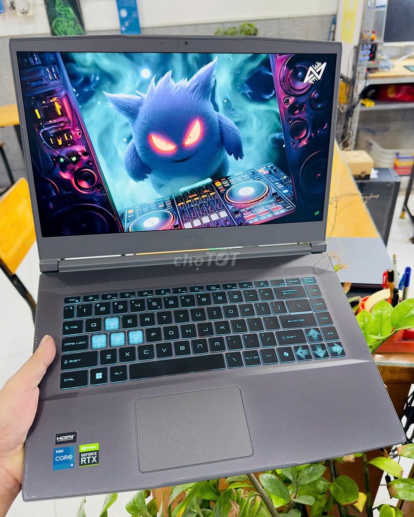 MSI Gaming Thin 15_i5-12450H/16GB/512GB _ RTX 3050. Mua bán Laptop tại Thành phố Thủ Đức Tp Hồ Chí Minh được đăng bởi Shop Cyber hình 1