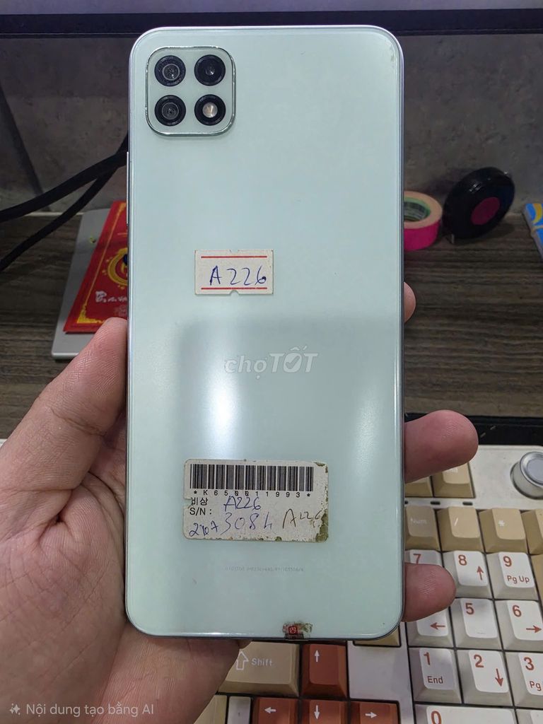 Samsung Galaxy Buddy A226L. Mua bán Điện thoại tại Quận Gò Vấp Tp Hồ Chí Minh được đăng bởi Android Gò Vấp hình 1