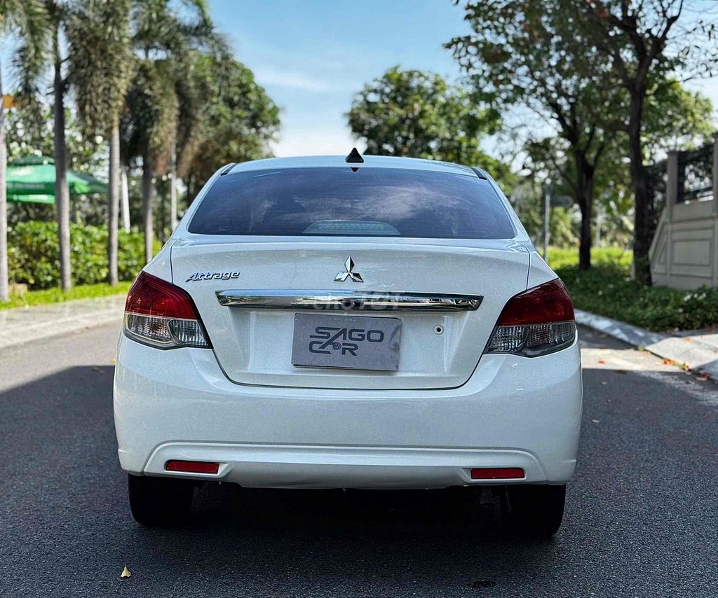 Mitsubishi Attrage 2018, màu trắng. Mua bán Ô tô tại Thành phố Thủ Đức Tp Hồ Chí Minh được đăng bởi SAGO CAR hình 3