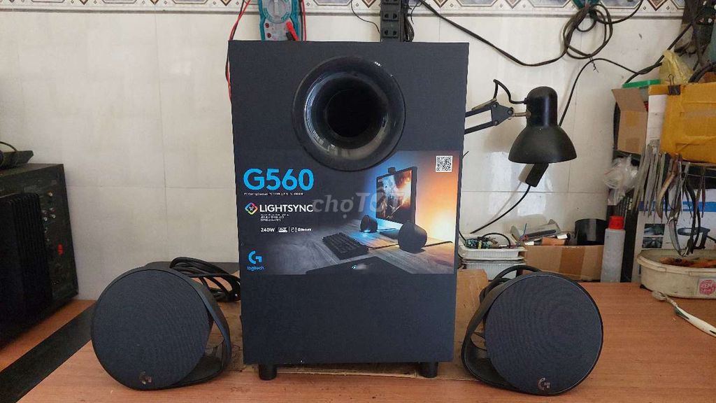 Loa máy tính Logitech G560 Đen RGB. Mua bán Tivi, Âm thanh tại Huyện Bình Chánh Tp Hồ Chí Minh được đăng bởi MINH hình 1