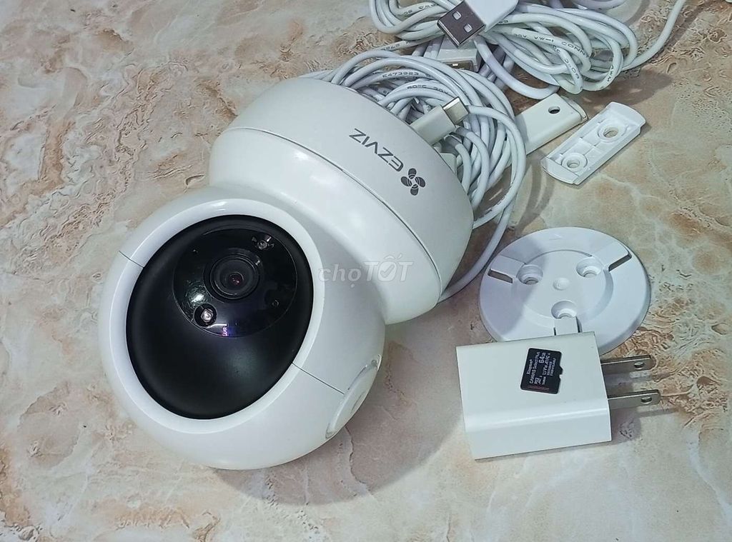 Combo Cam wifi 4mp Ezviz C6N+Thẻ xịn Kingston64gb . Mua bán Máy ảnh, Máy quay tại Quận Nam Từ Liêm Hà Nội được đăng bởi Anh Thanh hình 1