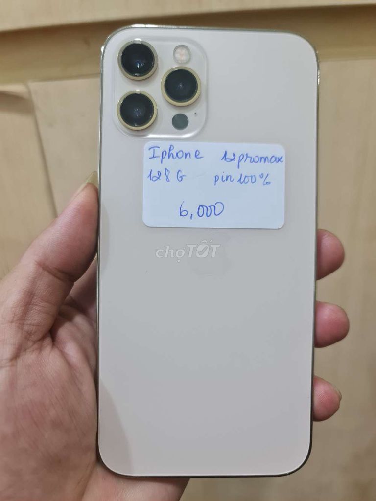 Apple iPhone 12 Pro Max 128GB Vàng 100%. Mua bán Điện thoại tại Thành phố Biên Hòa Đồng Nai được đăng bởi Lehoang Minhphu hình 1