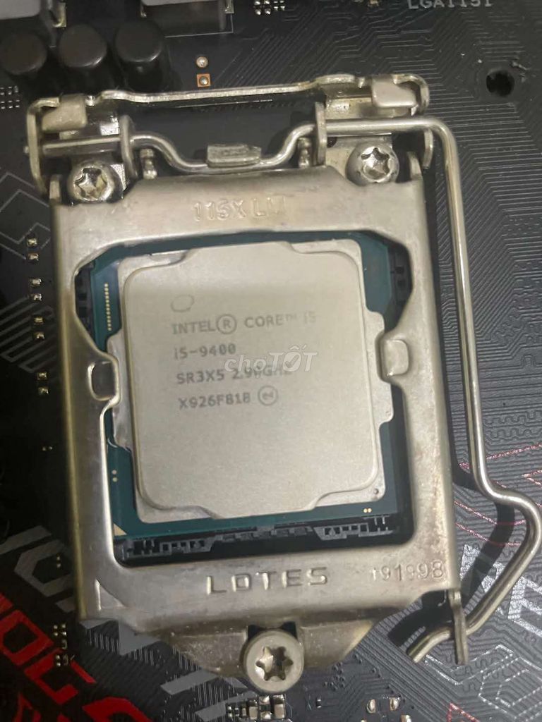 I5 9400 non f