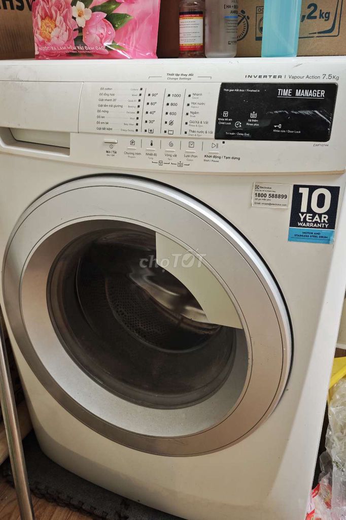 Máy giặt Electrolux 7.5kg Cửa ngang Đã sử dụng. Mua bán Máy giặt tại Quận Hải An Hải Phòng được đăng bởi Vũ Văn Hà hình 1