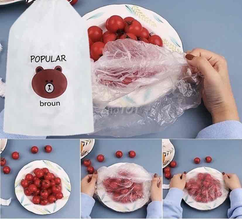 Màng bọc thực phẩm PE 100 cái. Mua bán Dụng cụ nhà bếp tại Quận Gò Vấp Tp Hồ Chí Minh được đăng bởi An  Nhiên hình 1