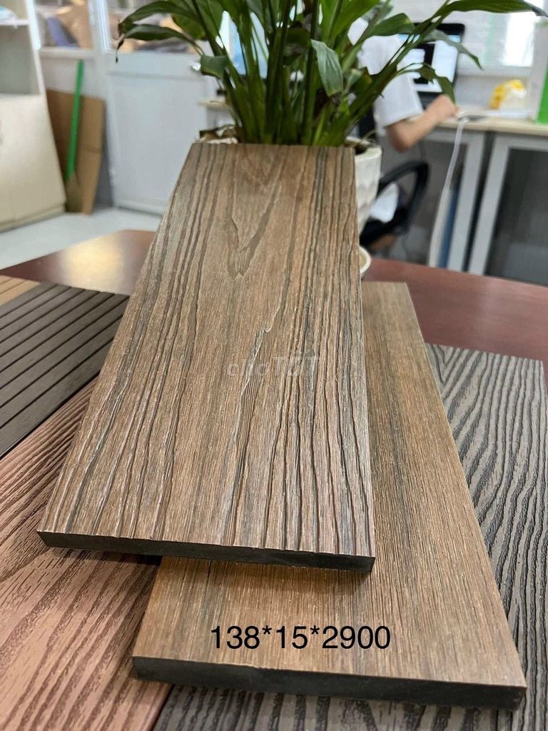 Thanh gỗ nhựa Ecowood dùng làm hàng rào, cổng. Mua bán Cây cảnh, đồ trang trí tại Quận Nam Từ Liêm Hà Nội được đăng bởi Nguyễn Nhung hình 1