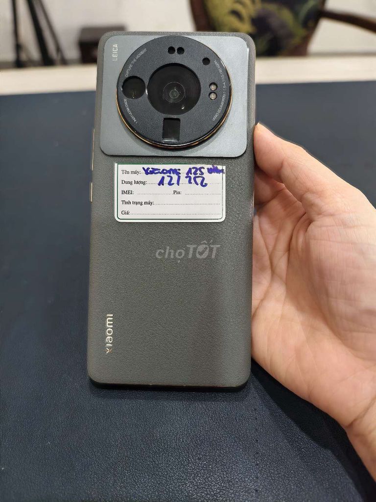 Xiaomi 12S Ultra 12/256GB rom quốc tế. Mua bán Điện thoại tại Quận 6 Tp Hồ Chí Minh được đăng bởi Nhất Tín Mobile hình 1